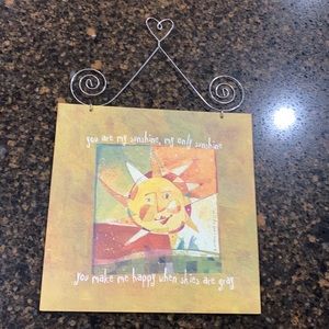 You are my sunshine wall decor.